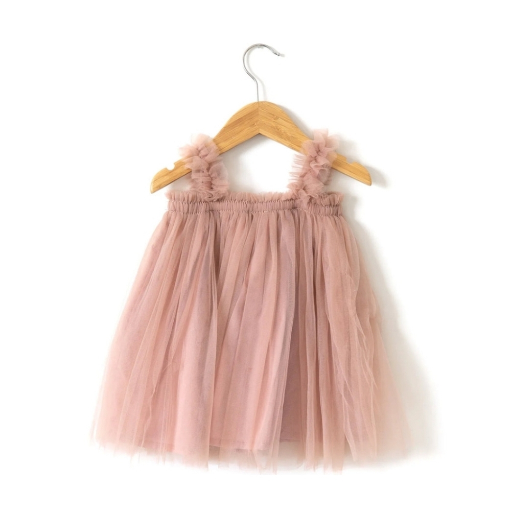 Reverie Threads Dusty Rose Daphne Dress, 12 months